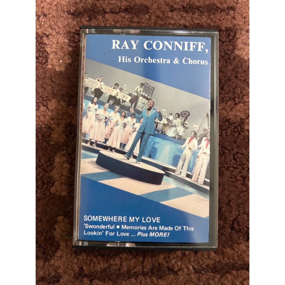 Ray Conniff Somewhere My Love Cassette Tape Orchestra Chorus 1981 CBS Vintage